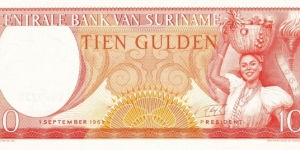 10 gulden Banknote