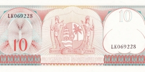 Banknote from Suriname