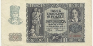 Banknote from Poland