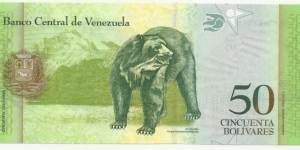 Banknote from Venezuela