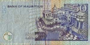 Banknote from Mauritius