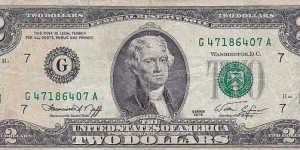 $2 Banknote