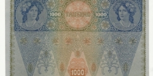 AustroHungary 1000 Kronen 1902(German)2 Banknote