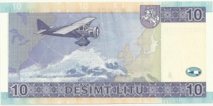 Banknote from Lithuania