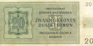 Banknote from Czech Republic