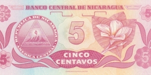 Banknote from Nicaragua