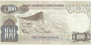 Banknote from Turkey