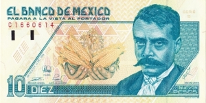 10 nuevos pesos Banknote