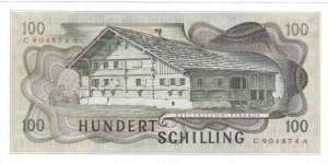 Banknote from Austria