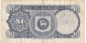 Banknote from Malaysia