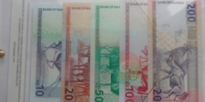 Banknote from Namibia