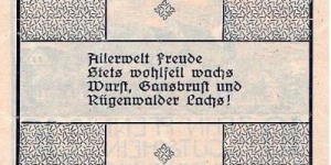 Banknote from Germany