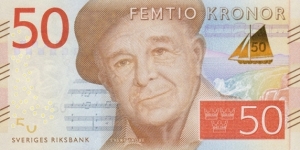 Sweden PNew (50 kronor 2015) Banknote
