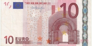 EuropaUnion 10 Euro 2002 Banknote