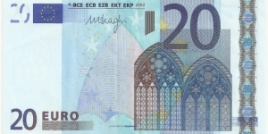 EuropaUnion 20 Euro 2002 Banknote