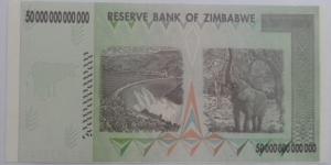 Banknote from Zimbabwe