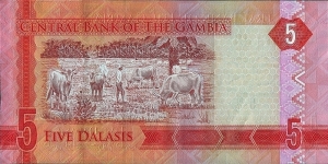 Banknote from Gambia