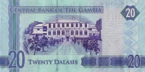 Banknote from Gambia