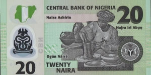 Banknote from Nigeria