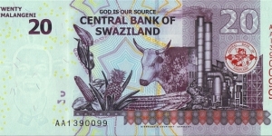 Banknote from Swaziland