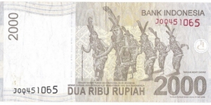 Banknote from Indonesia