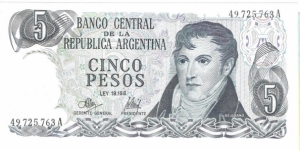 5 Pesos Banknote