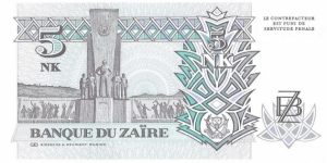 Banknote from Congo