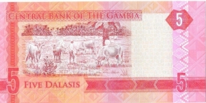 Banknote from Gambia