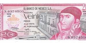 20 Pesos Banknote