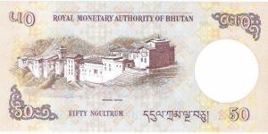 Banknote from Bhutan