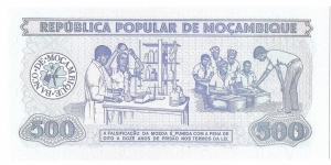 Banknote from Mozambique