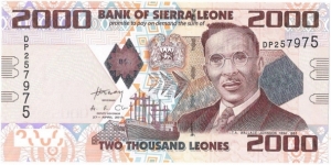 2000 Leones Banknote