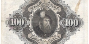 Banknote from Sweden