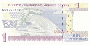 Banknote from Turkey