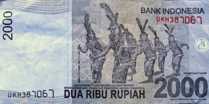 Banknote from Indonesia