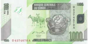 1000 Francs Banknote