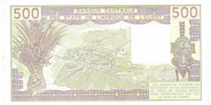 Banknote from Niger