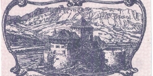 Banknote from Liechtenstein