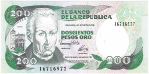 200 Pesos Banknote