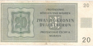 Banknote from Czech Republic