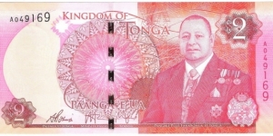 2 Pa'anga(2015) Banknote