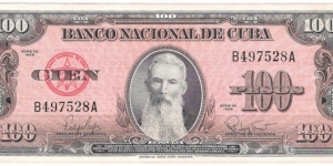 100 Pesos(1959) Banknote