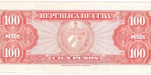 Banknote from Cuba