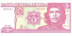 3 Pesos(2004) Banknote