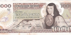 1000 Pesos Banknote