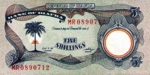 Banknote from Biafra