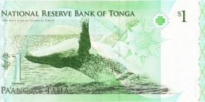 Banknote from Tonga