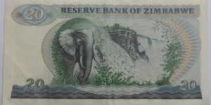 Banknote from Zimbabwe