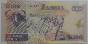 Banknote from Zambia