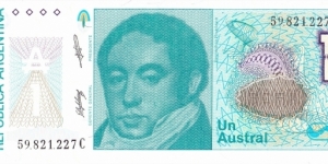 1 austral Banknote